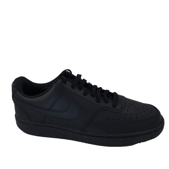 Nike Court Vision Lo NN Sneakers DH2987-002 Triple Black Men's US:11.5 - Picture 1 of 10